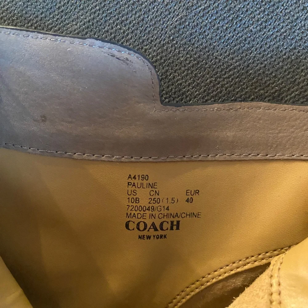 Brand New Coach Pauline Ankle Boots - Picture 4 of 4
